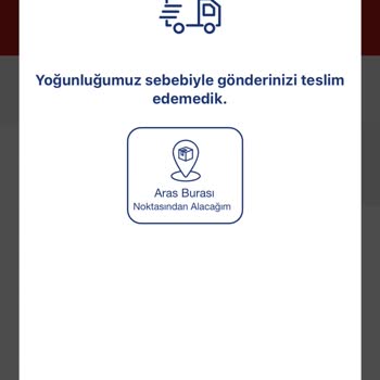 Aras Kargo Kargo İptali Kargo Ulaşmaması