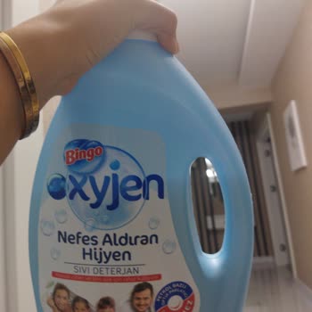 Bingo Yarısı Boş Deterjan Bidonu