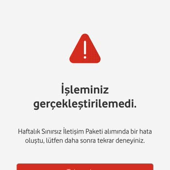 Vodafone Para Çekildi Paket Gelmedi