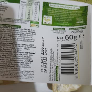 Nestle Damak Baklavalı Beyaz Çikolata Bozuk Çıktı
