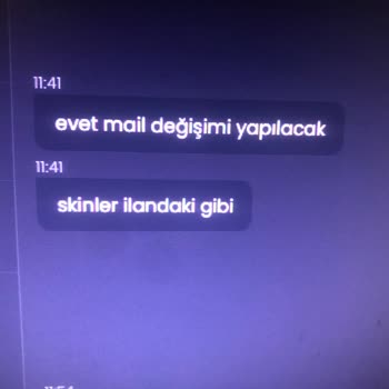 itemsatış Hesap Teslimiyle İlgili Sorun