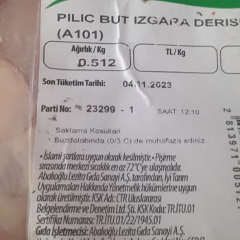 A101 Bozuk Tavuk İadesi