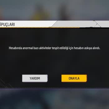 Garena Free Fire Durduk Yere Ban Yedim
