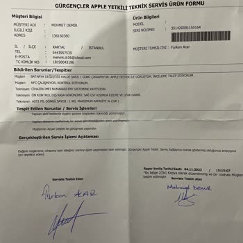 Apple 12 Mini Şarj Sorunu