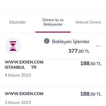 Exxen Onaysız Ücret Alınması
