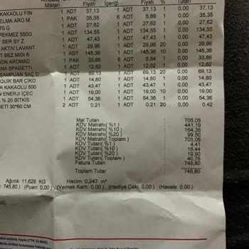 Bizim Toptan Market KDV Oyunu