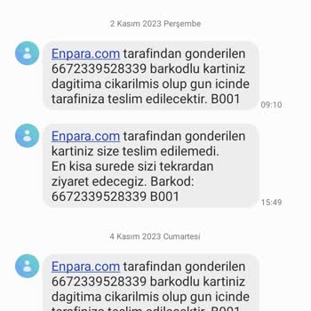 Enpara Müşteri Kredi Kartı Güvenliği, Şikayeti Dikkate Alınmıyor