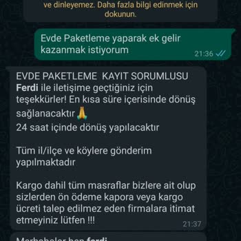 Evde Ekişi Paketleme Önlem Almak Amacı