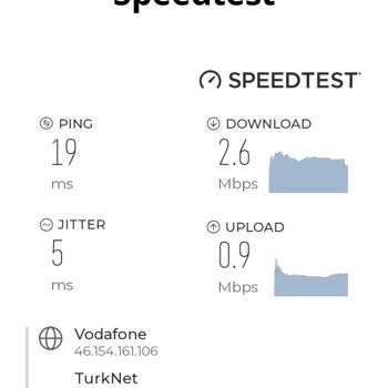 Vodafone Net İnternet Hızı Çok Düşük
