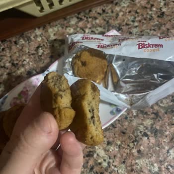 Ülker Biskrem Cookie Nin Isırılmış Kurabiyeleri