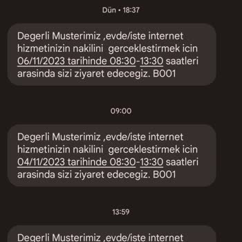 Türk Telekom Nakil İçin Gelmeme