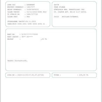 Passolig Üyelik İçin Benden 2 Defa Ücreti Kesilmesi Hakkında