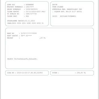 Passolig Üyelik İçin Benden 2 Defa Ücreti Kesilmesi Hakkında