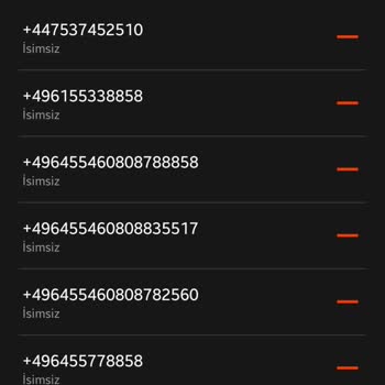 Vodafone Yurt Dışı Numaralardan SMS Almaktan Bıktım