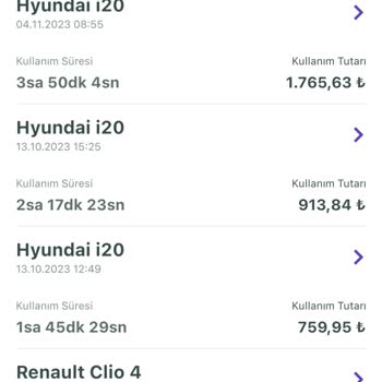 Getir Araç Moov Ödeme