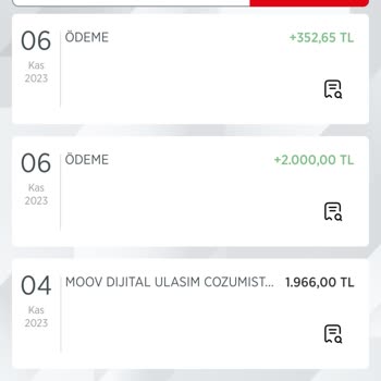 Getir Araç Moov Ödeme