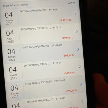 DeFacto Online Alışverişte Tek Siparişte 12 Kez Çekim Yapılması?
