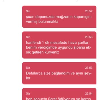 Yemeksepeti Ürün Teslimi Yapmıyor.