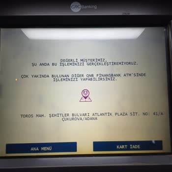 Enpara ATM Paramı Eksik İade Etti.