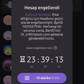 Litmatch Sebepsiz Yere Ban Yedim