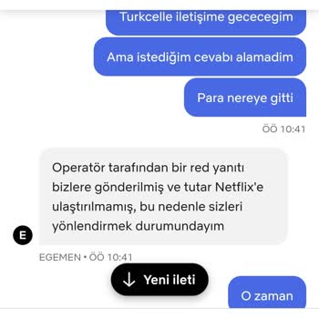 Turkcell Fatura Netflix Ödeme Sorunu