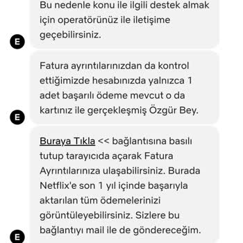 Turkcell Fatura Netflix Ödeme Sorunu