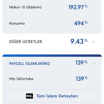 Turkcell Yurt Dışı Konuşma Bedeli