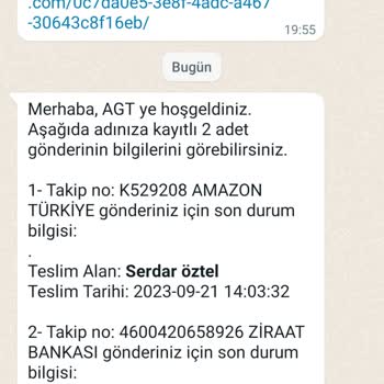 AGT Kurye (aynigunteslim.com) Aynı Gün Teslimat İronisi Ve Gelmeyen Banka Kartım.