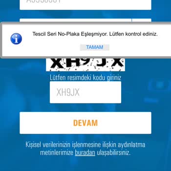 Tüvtürk'ten Randevu Alamıyorum