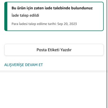 Amazon Türkiye Ürünümü Teslim Etmiyor
