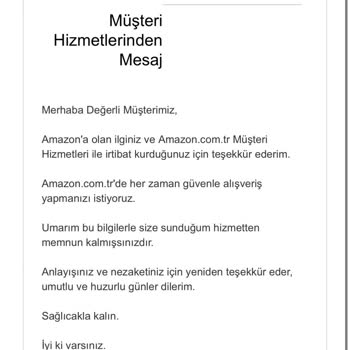 Amazon Türkiye Ürünümü Teslim Etmiyor