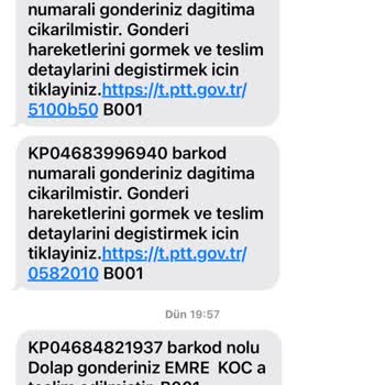 PTT Kargo Teslim Mesajı Atıyor Ancak Kargoyu Teslim Etmiyor