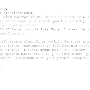 Hepsiburada Siparişimi Haber Vermeden Ve Onayımı Almadan İptal Etti