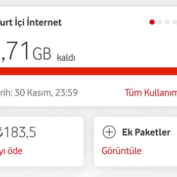 Vodafone'da Sınırsız Sosyal Medya Olmasına Rağmen İnternetten Gidiyor
