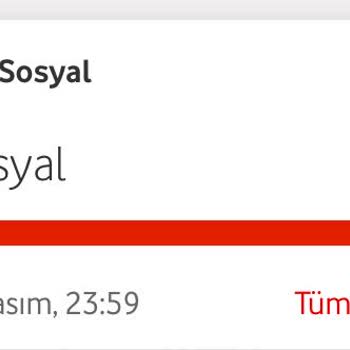 Vodafone'da Sınırsız Sosyal Medya Olmasına Rağmen İnternetten Gidiyor