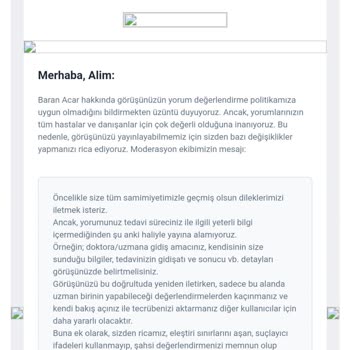 Doktortakvimi.com Yanlış Yönlendirme, Gerçekleri Örtme