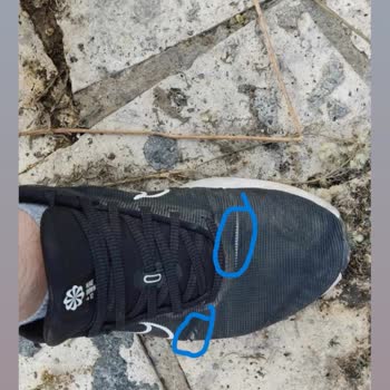 Hepsiburada'dan Alınan Ayakkabının Deformesi