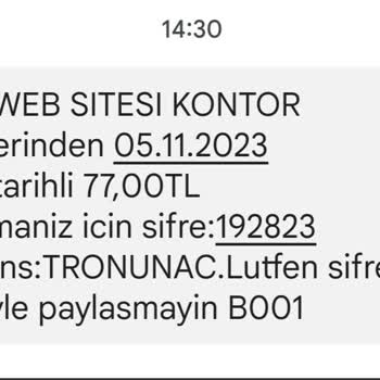 Avea Türk Telekom Bimcell Paket Yükleme Sorunu