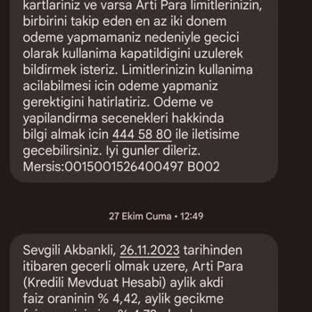 Akbank 3 Ay Asgari Ödemedim Diye Kartımı Kapattı