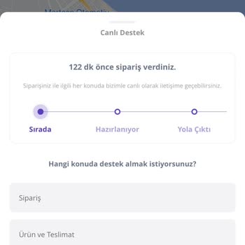 Getir Büyük 2 Saat Sırada Kalan Siparişim