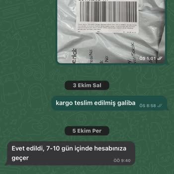 Boomertr Orijinal Olmayan Ayakkabıyı İade Etmek İçin 1 Ay Bekliyorum