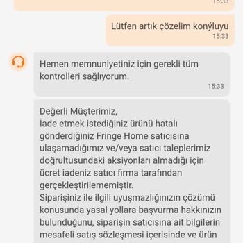 Trendyol Express Para İadem Yapılmıyor