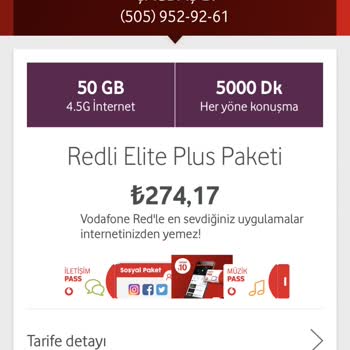 Vodafone Yüksek Fatura Şikayeti