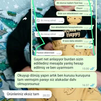 Canta_hanzade (Instagram) Eksik Çanta Yanlış Ürün Gönderimi