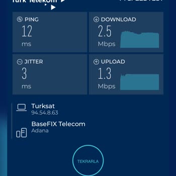 TÜRKSAT Kablo Net İnternet Hızının Çok Düşük Olması