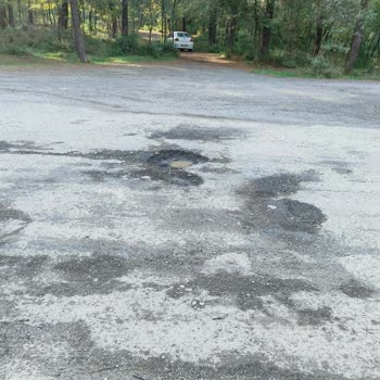 Aydos Orman Park Aydos Ormanının Bozuk Yolları