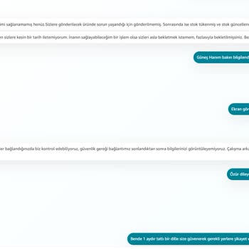 Amazon Türkiye Siparişimi Teslim Etmiyor.