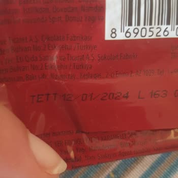 Eti Gıda Çikolatalar Küflü