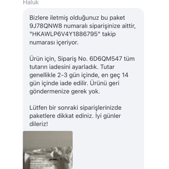 Joom Kendi Hatalarını Müşteriye Yüklüyor