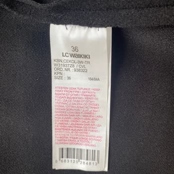 LC Waikiki Kaşe Kaban Şikayet